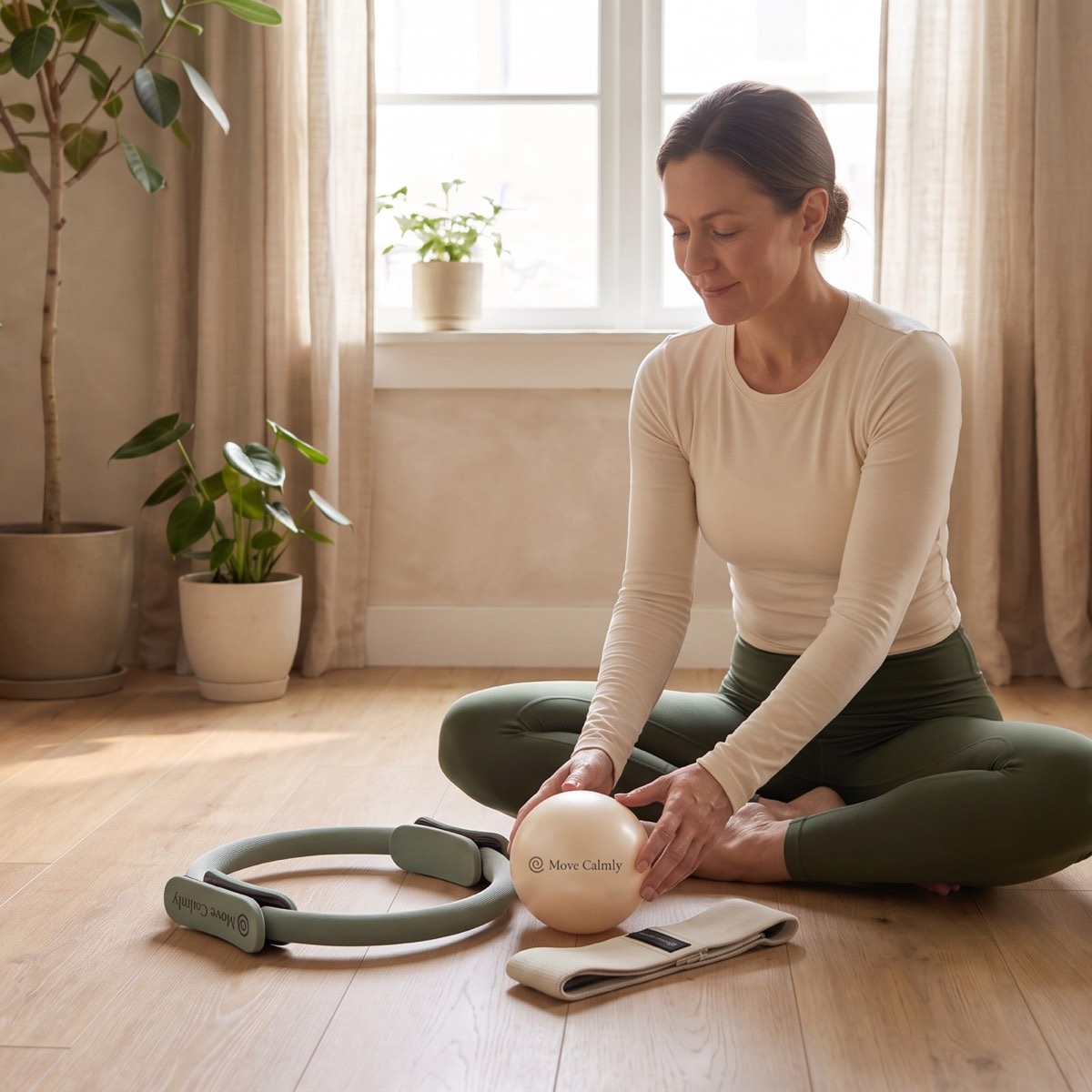A calm Flow21 ritual before a session begins